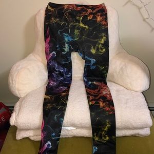 Thermal Rainbow Electric Leggings